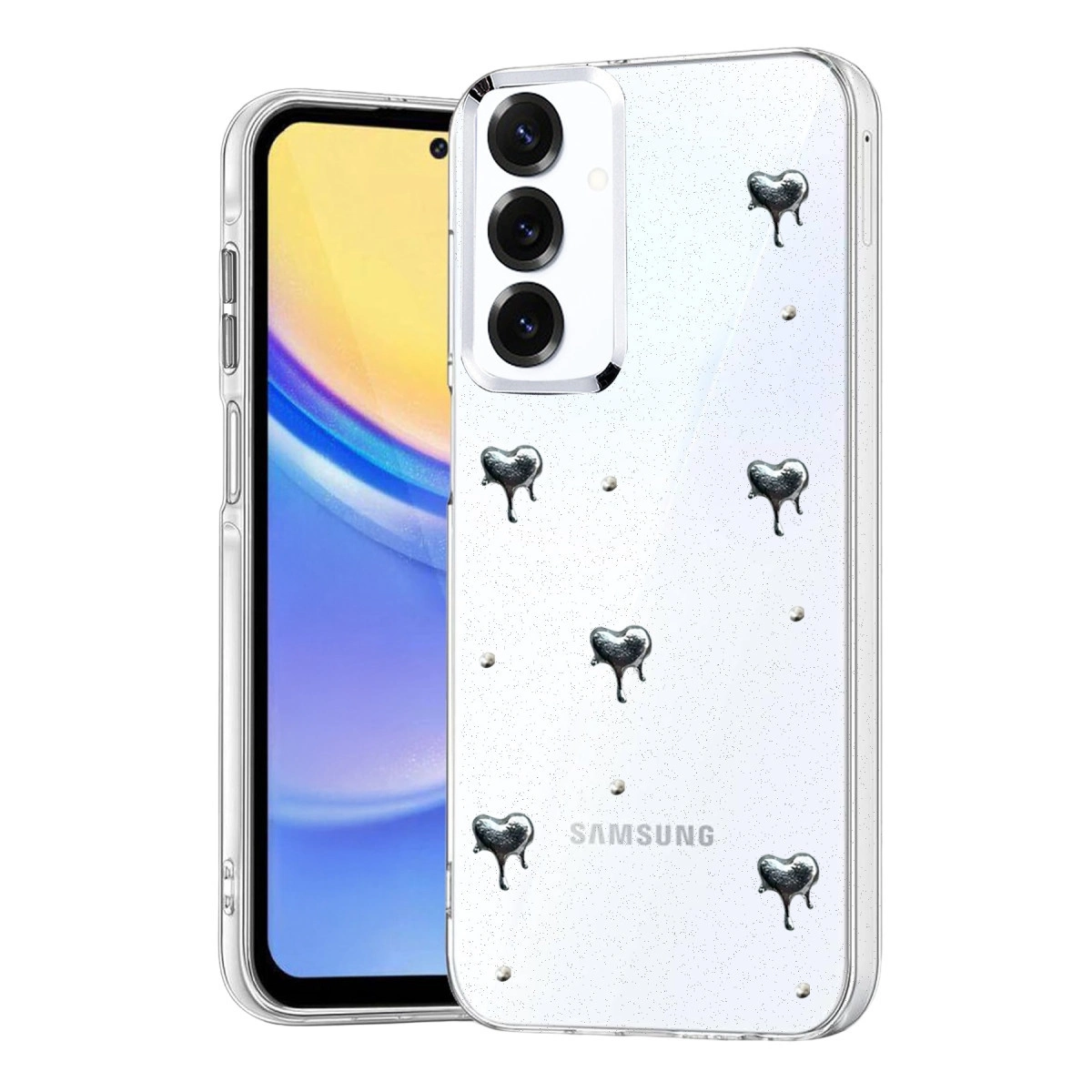 Samsung Galaxy A57 5g Fiyonk Desenli Kapak - Desen 1