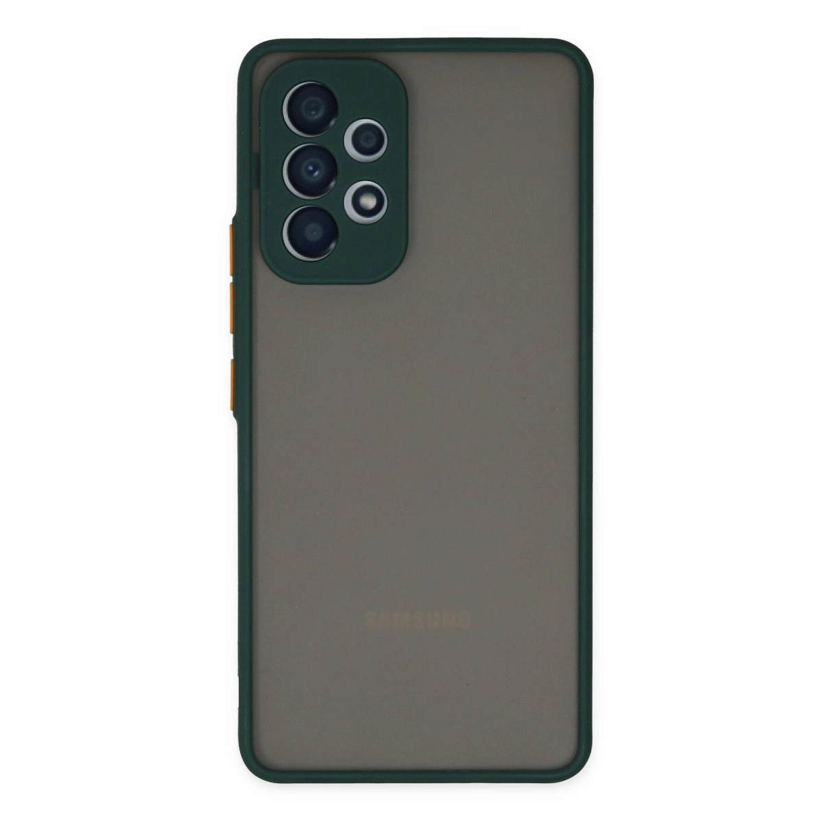 Samsung Galaxy A73 5g Kılıf Montreal Silikon Kapak - Yeşil