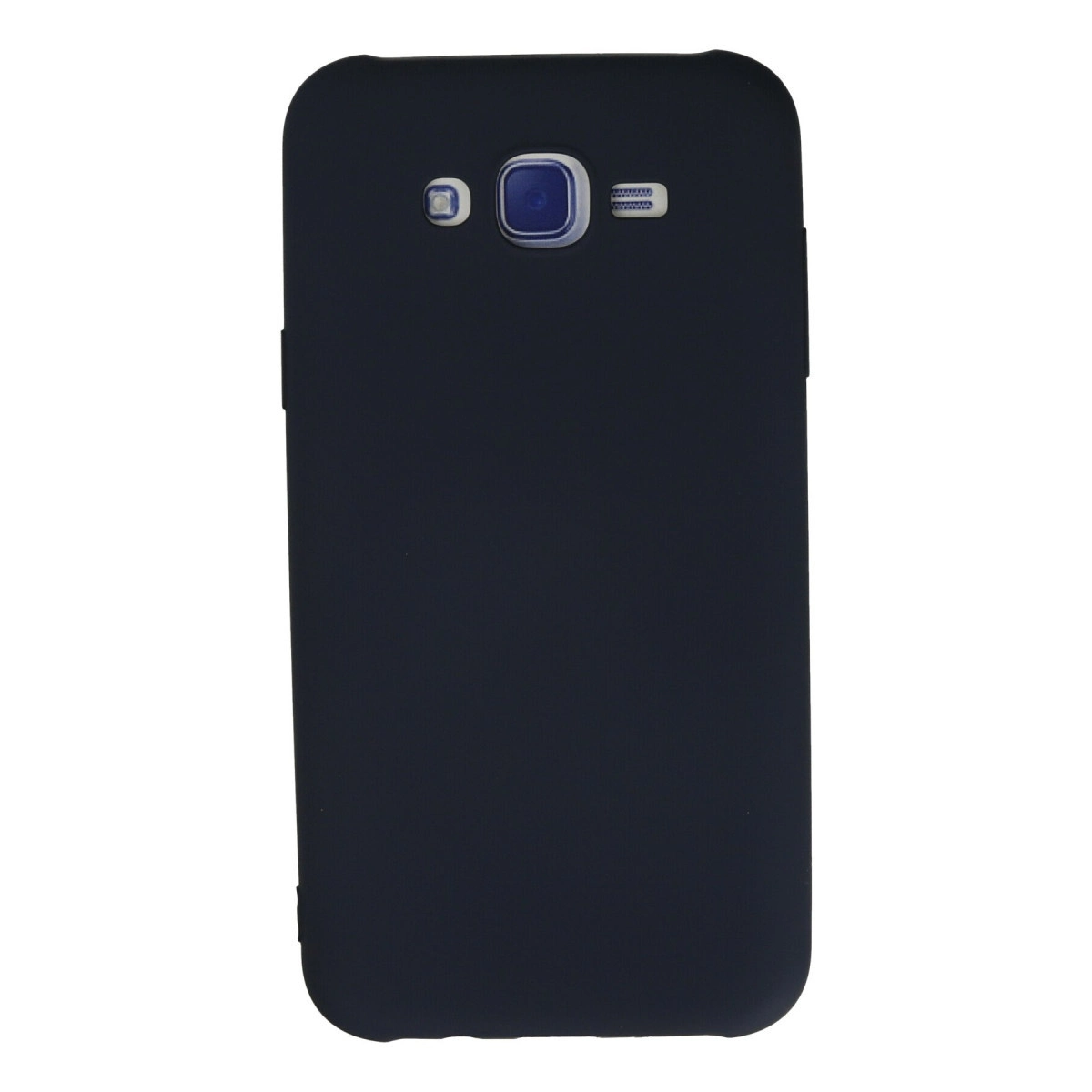 Samsung Galaxy J7 Kılıf Nano İçi Kadife Silikon - Lacivert