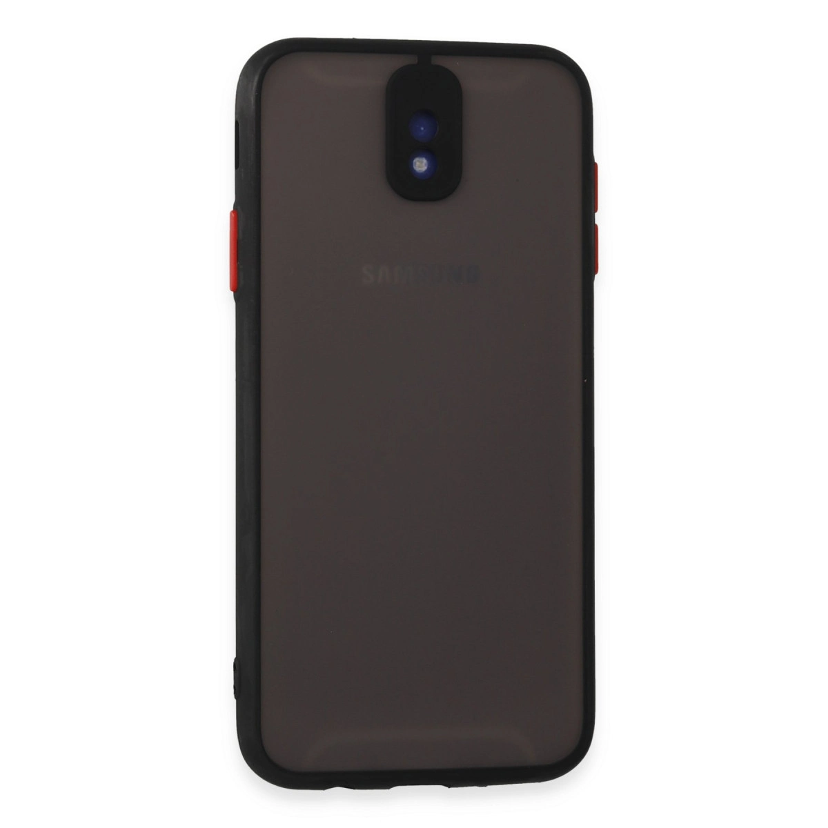Samsung Galaxy J7 Pro / J730 Kılıf Montreal Silikon Kapak - Siyah