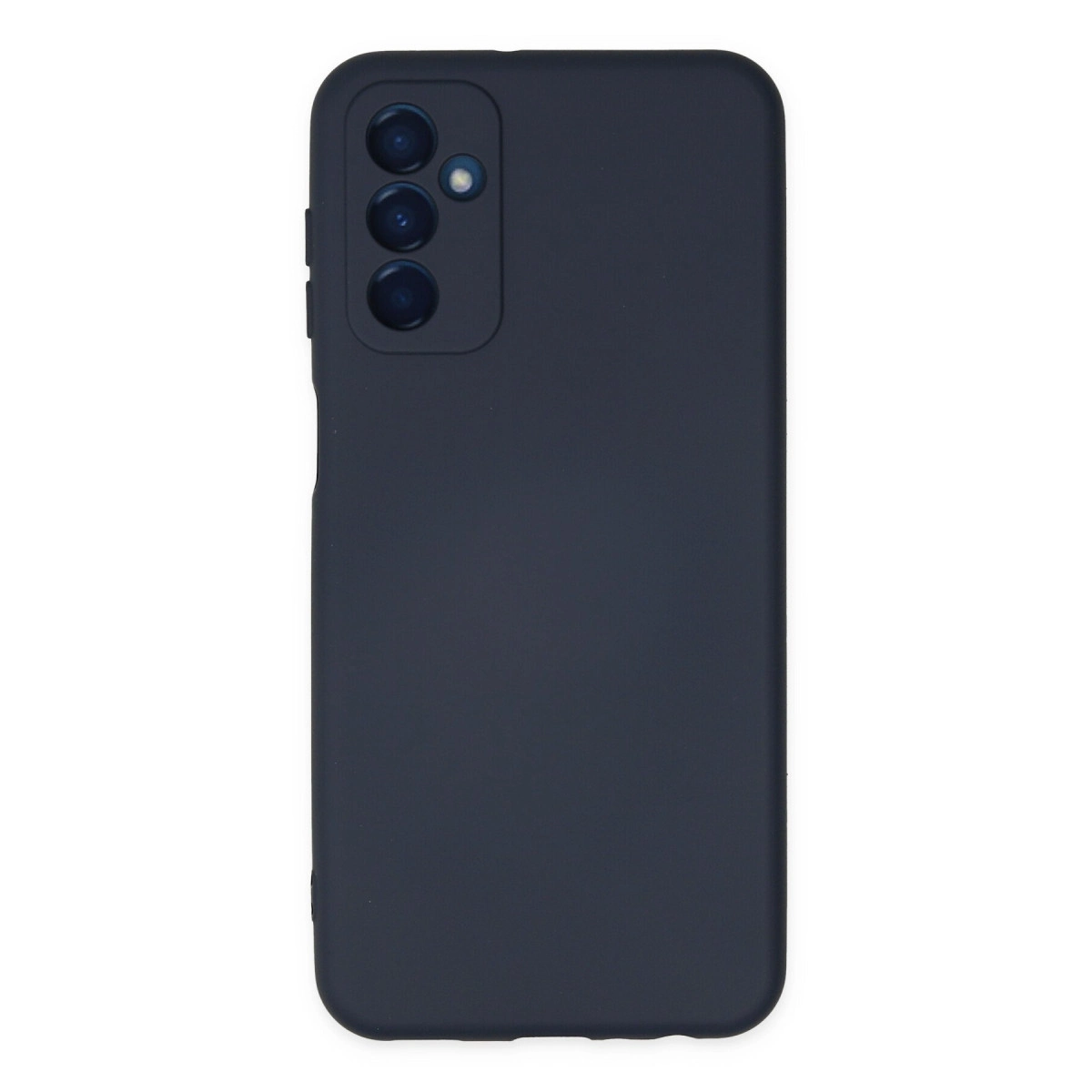 Samsung Galaxy M23 Kılıf Nano İçi Kadife Silikon - Lacivert