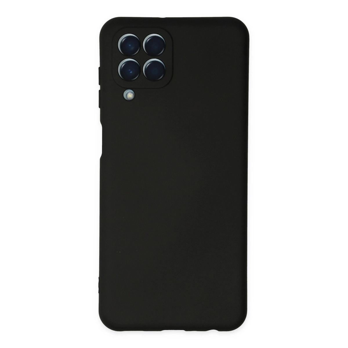 Samsung Galaxy M33 Kılıf Nano İçi Kadife Silikon - Siyah
