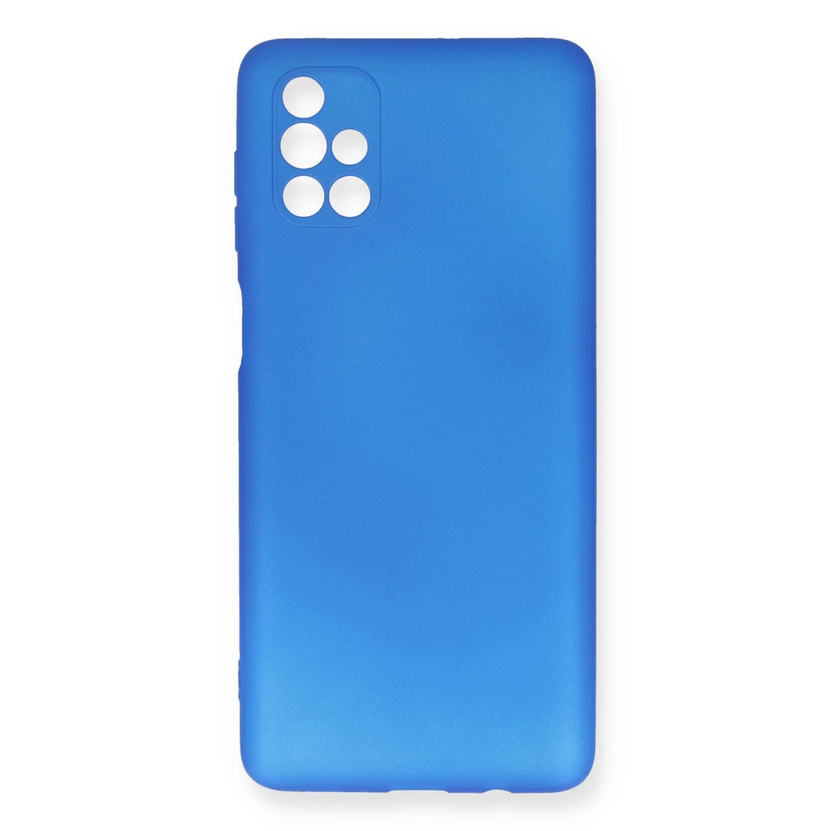 Samsung Galaxy M51 Kılıf First Silikon - Mavi