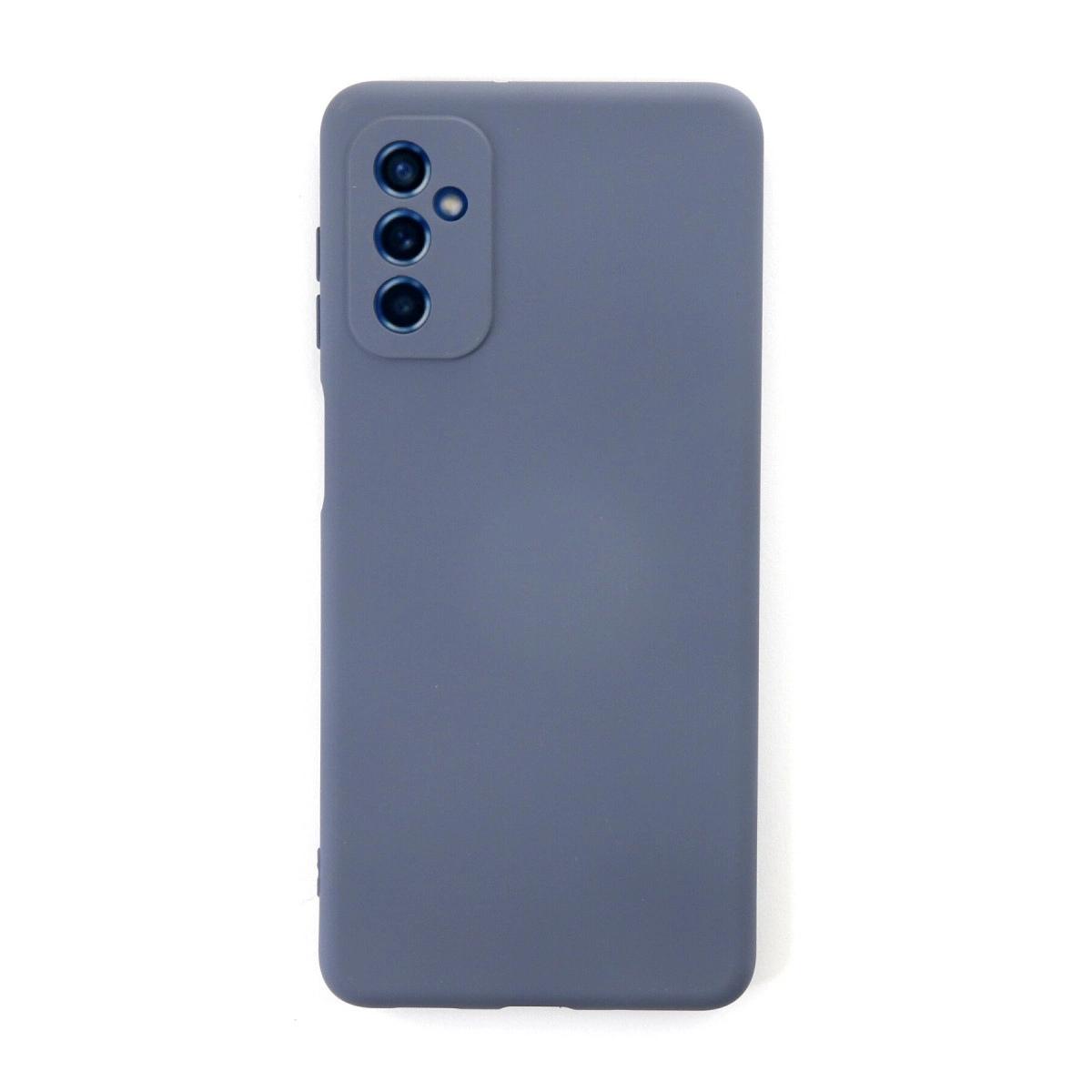Samsung Galaxy M52 5g Kılıf Nano İçi Kadife Silikon - Gri