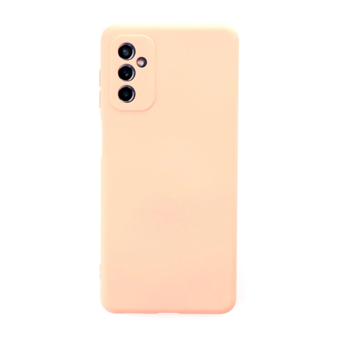 Samsung Galaxy M52 5g Kılıf Nano İçi Kadife Silikon - Pudra
