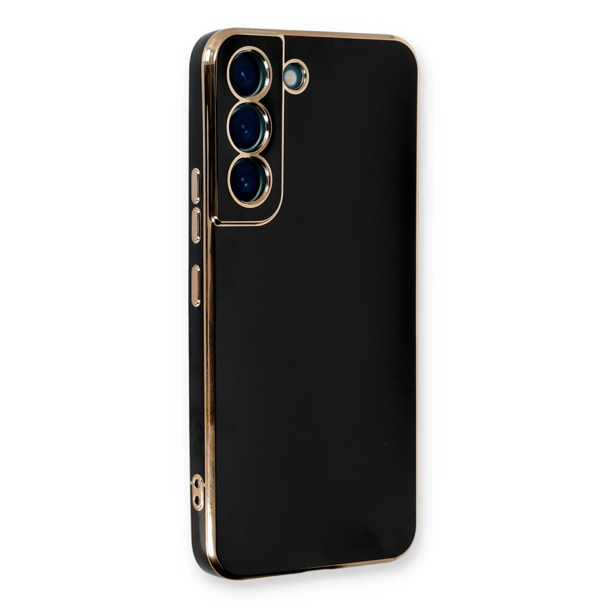 Samsung Galaxy S21 Fe Kılıf Volet Silikon - Siyah