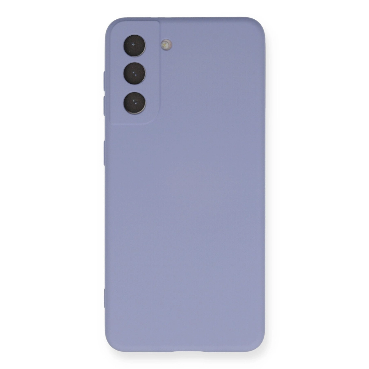 Samsung Galaxy S21 Kılıf Nano İçi Kadife Silikon - Lila