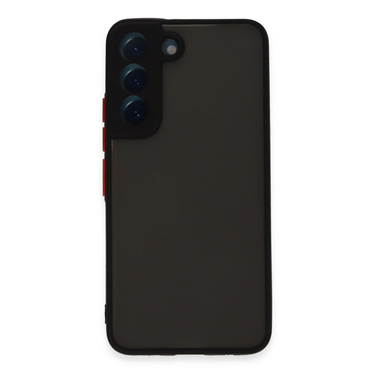 Samsung Galaxy S22 Kılıf Montreal Silikon Kapak - Siyah