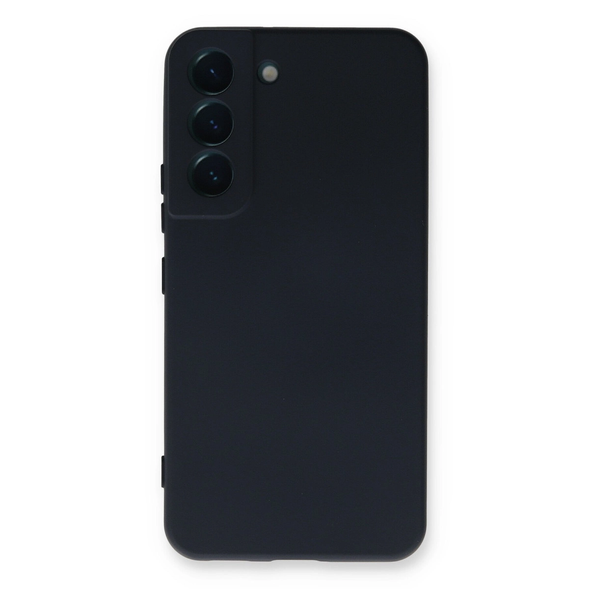Samsung Galaxy S22 Plus Kılıf Nano İçi Kadife Silikon - Lacivert