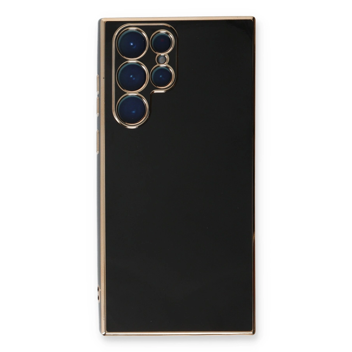 Samsung Galaxy S22 Ultra Kılıf Volet Silikon - Siyah