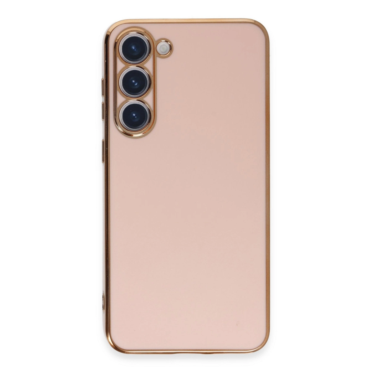 Samsung Galaxy S23 Kılıf Volet Silikon - Pembe