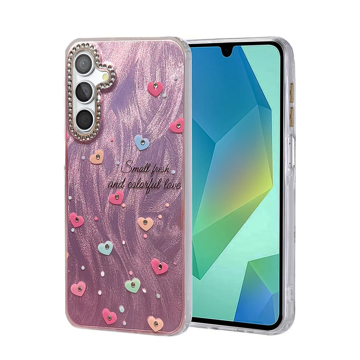 Samsung Galaxy S24 Fe Kılıf Blade Aynalı Desenli Kapak - Desen 8