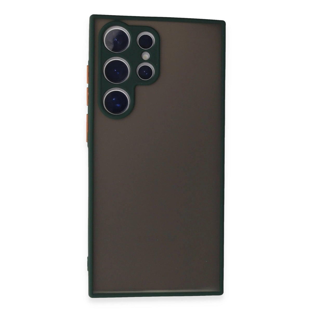 Samsung Galaxy S24 Ultra Kılıf Montreal Silikon Kapak - Yeşil