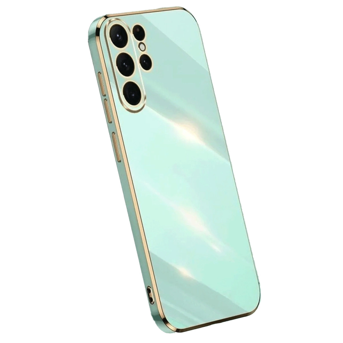 Samsung Galaxy S25 Ultra Kılıf Volet Silikon - Açık Yeşil