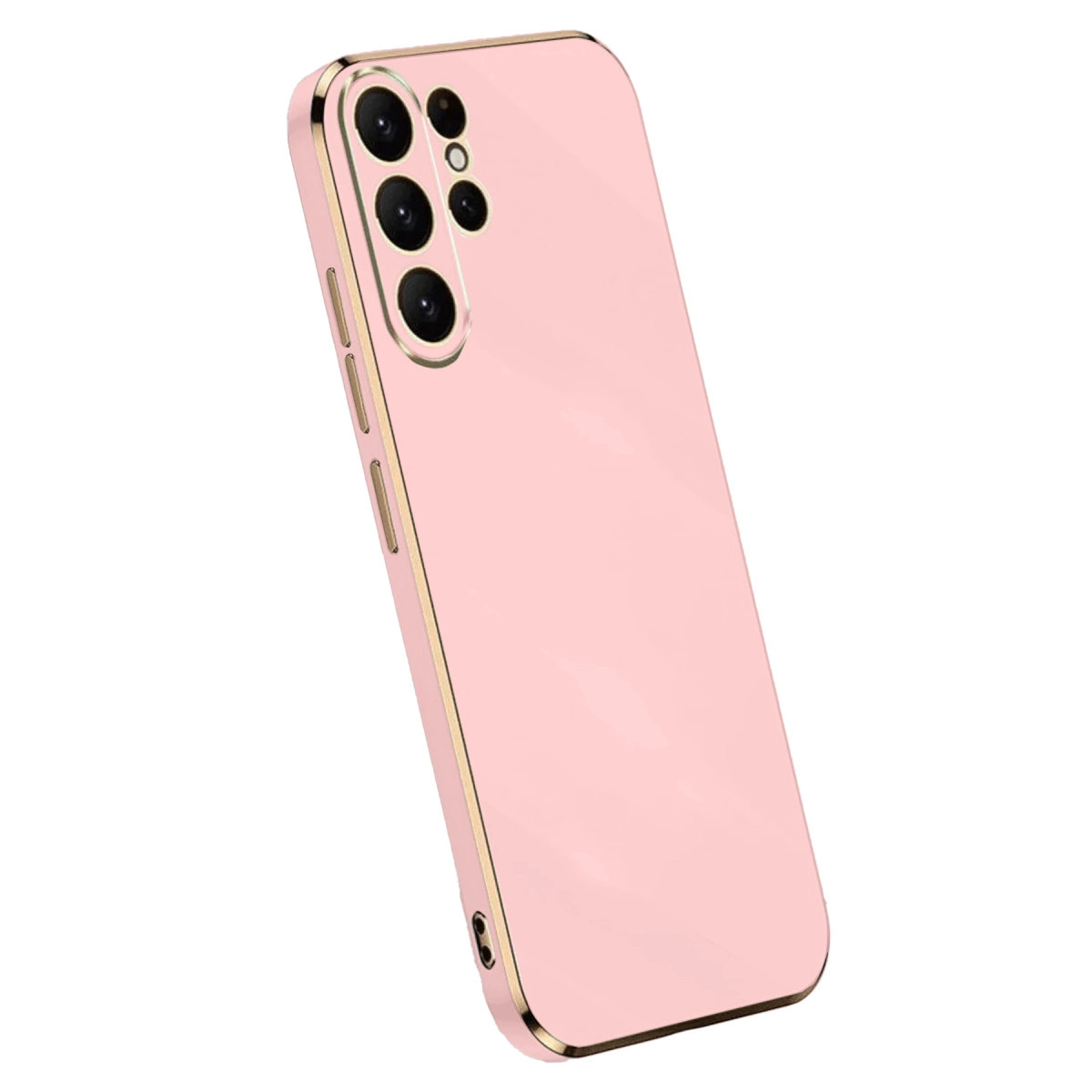 Samsung Galaxy S25 Ultra Kılıf Volet Silikon - Pembe