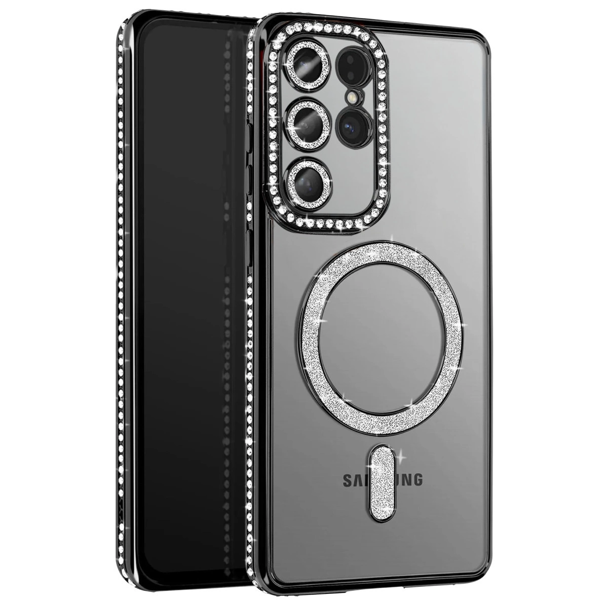 Samsung Galaxy S26 Ultra Joke Simli Magneticsafe Kılıf - Siyah