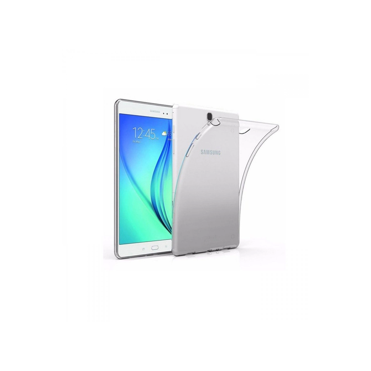 Samsung Galaxy T560 Tab E 9.7 Kılıf Tablet Şeffaf Silikon