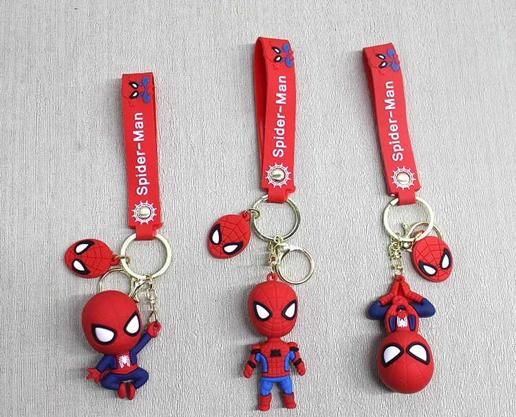 Spiderman Silikon Anahtarlık