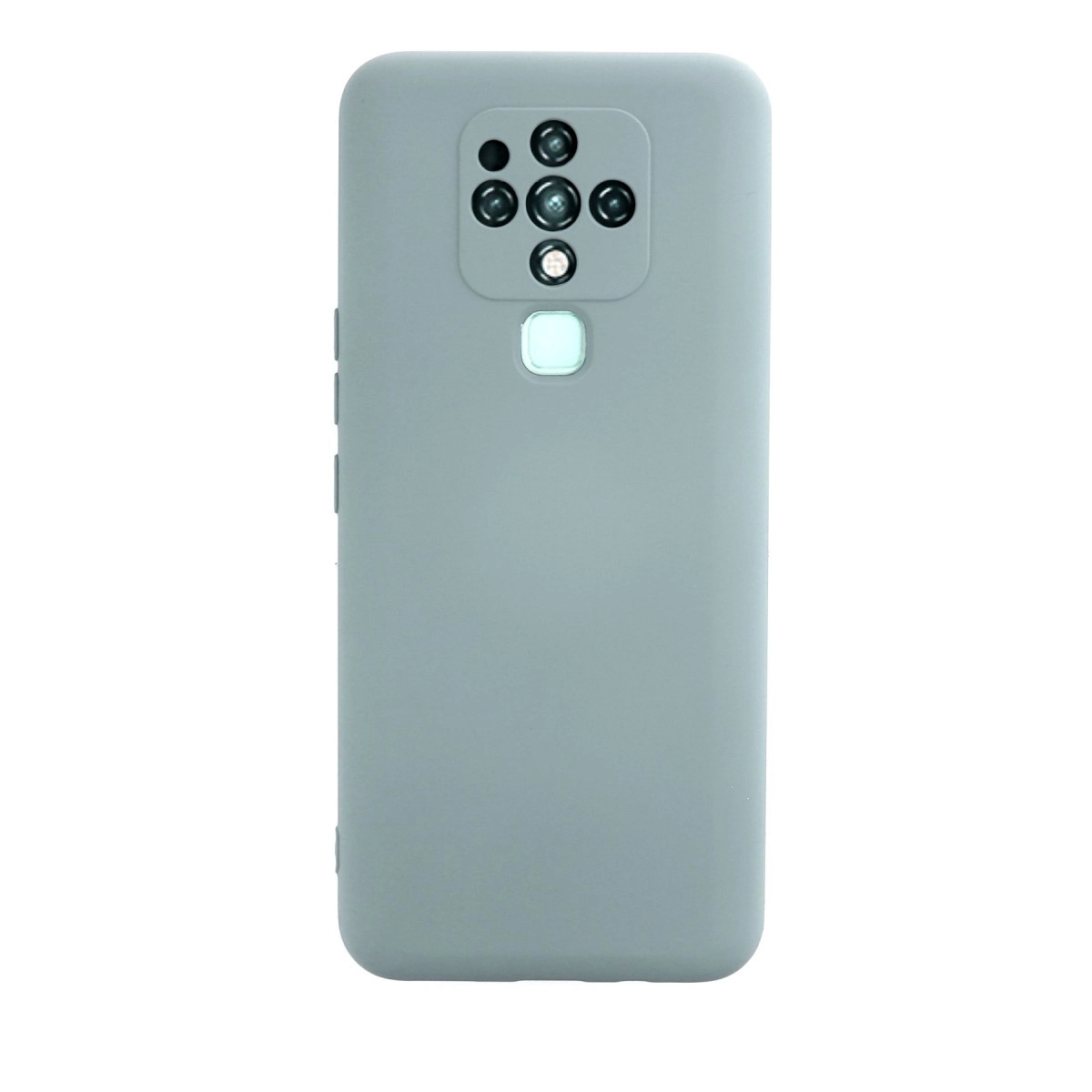 Tecno Camon 16 Kılıf Nano İçi Kadife Silikon - Buz Mavisi