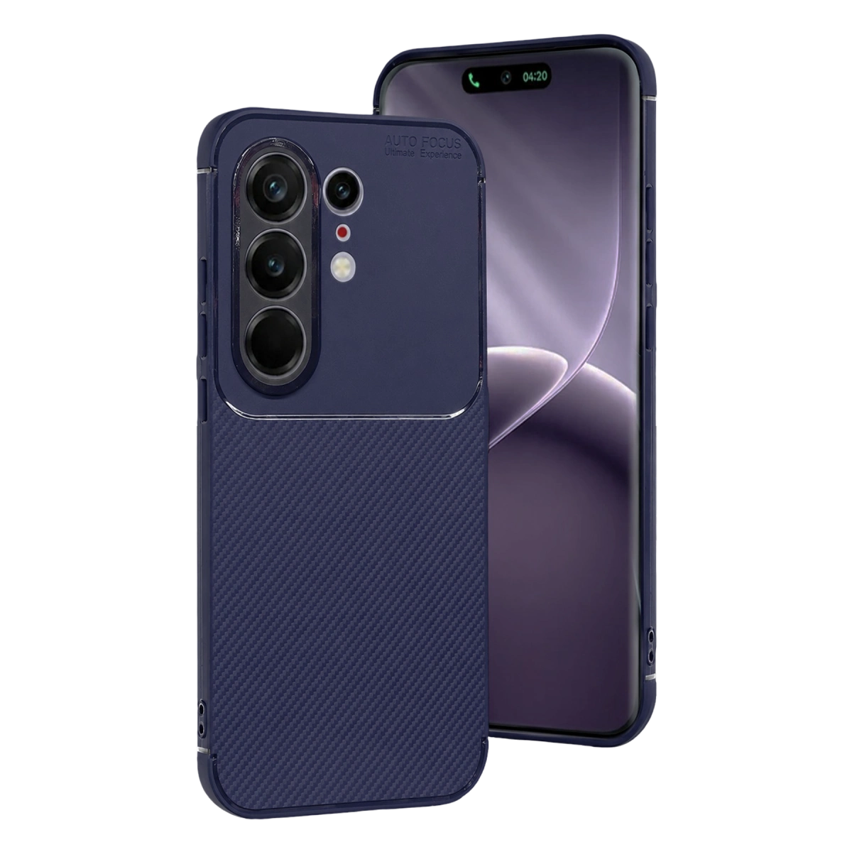 Tecno Camon 50 Pro 5g Auto Focus Karbon Kapak - Lacivert