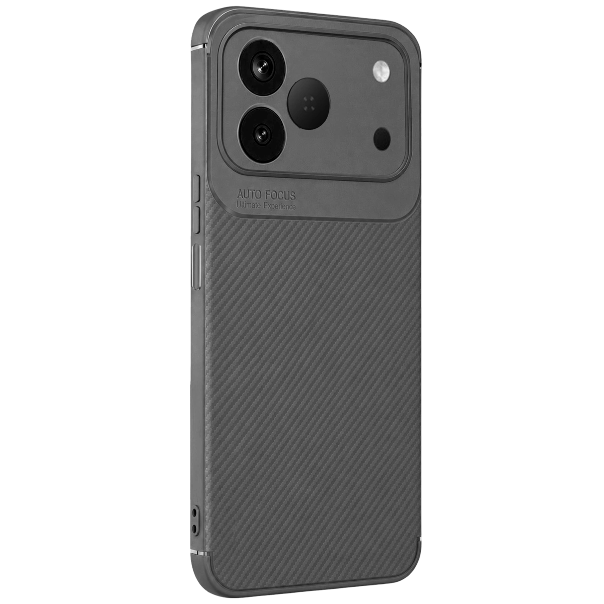 Tecno Spark 50 4g Auto Focus Karbon Kapak - Gri