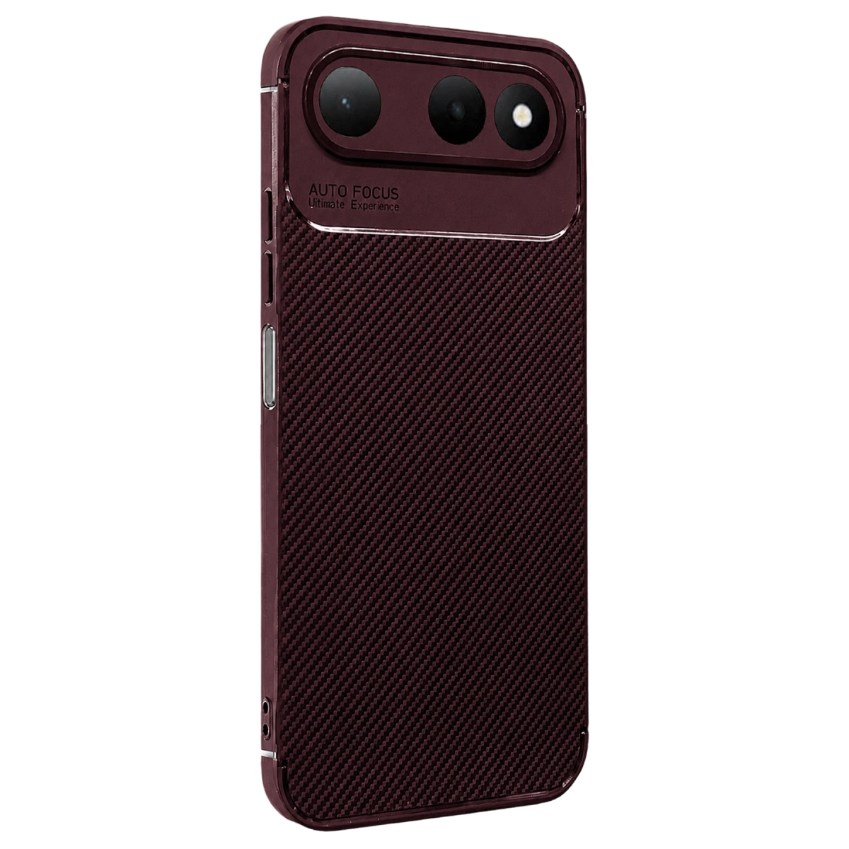 Tecno Spark 50 5g Auto Focus Karbon Kapak - Bordo
