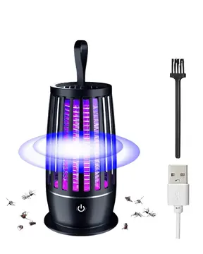 Sessiz Elektrikli Sivrisinek Tuzak Lamba UV Işıklı Gece Lambası Geniş Alan Koruma