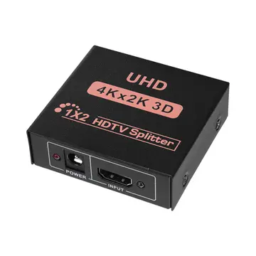 HYTECH HY-LU2 2xHDMI 2K-4K Monitör Çoklayıcı (1PC-2Monitör)(1923)