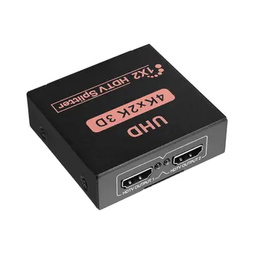 HYTECH HY-LU2 2xHDMI 2K-4K Monitör Çoklayıcı (1PC-2Monitör)(1923)