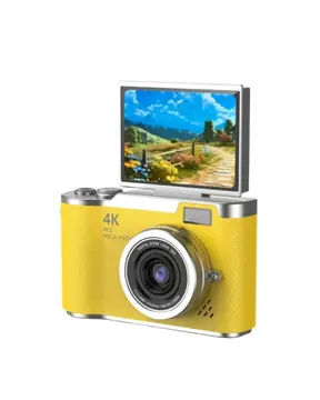 Yeni Nesil Dijital Kamera 48 MP 4K Video Zoomlu Selfie ve Vlog Kamera