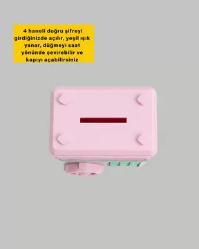 Çocuklar İçin Eğitici Elektronik Şifreli Kumbara