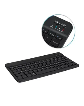 Bluetooth Klavye Mouse Seti Taşınabilir Wireless Bilgisayar Aksesuarı