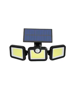 Hareket Sensörlü Solar Bahçe Lambası Güçlü LED Duvar Projektörü