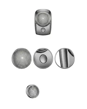 Mini Shaver Sıfır Sakal Taşınabilir Şarjlı Tıraş Makinesi IPX6 Korumalı USB