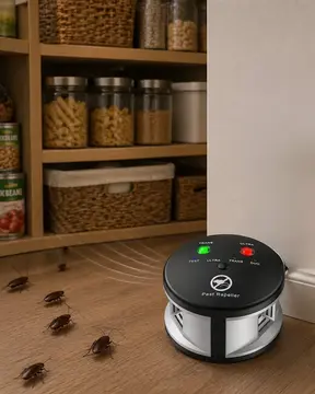 Kemirgen Kovucu Ultrasonik Sesli Fare Sıçan Uzaklaştırıcı Pratik Cihaz