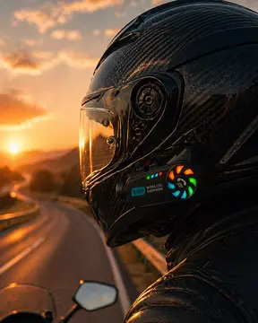Bluetooth Destekli Kask Kamerası Uzun Batarya ve Akıllı Kontrol