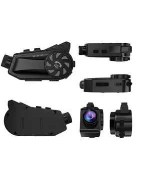 Kask Üstü Kamera Bluetooth Müzik ve Çağrı Özellikli Geniş Açılı Lens