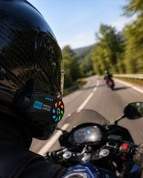 Motosiklet Kask Kamera Sistemi Gece Görüş Destekli Bluetooth ve Uzun Pil