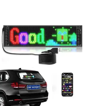 Dekoratif LED Yazı Paneli RGB Animasyonlu Uzaktan Kumandalı Ekran