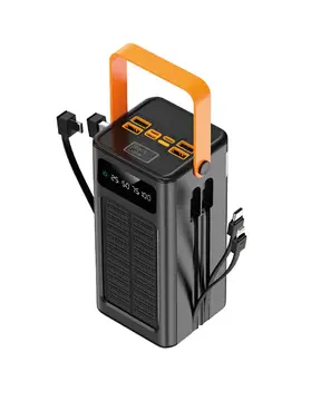 Güneş Enerjili Taşınabilir Powerbank Yüksek Kapasiteli Hızlı Şarj Özellikli