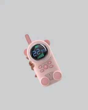 LCD Ekranlı Bebek Telsizi – İki Yönlü Ses Uzun Menzil Çocuk Dostu Tasarım