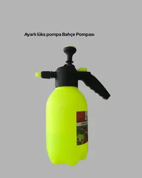 Ayarlı Nozullu 2L Basınçlı El Püskürtücü Jant Cam Temizlik Cila İçin