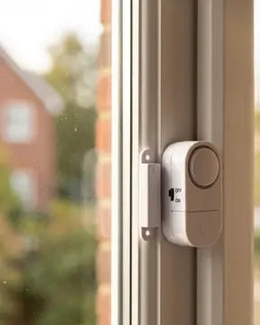 Manyetik Kapı Alarmı 90 dB Sesli Pencere Güvenlik Alarmı Kolay Kurulumlu
