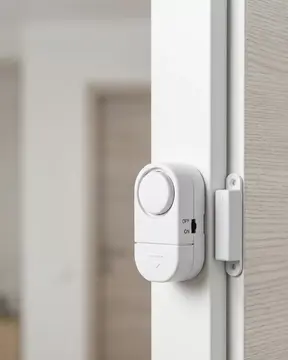 Kapı Pencere Alarmı Manyetik Sensörlü 90 dB Güçlü Sesli Güvenlik Alarm Sistemi