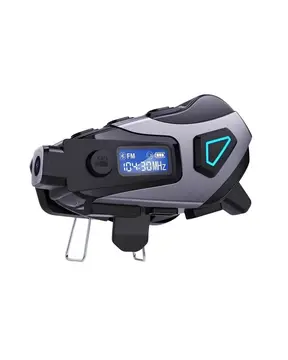 Kask İçi Bluetooth Kulaklık Kamera ve Fener Özellikli Su Geçirmez Dayanıklı Tasarım