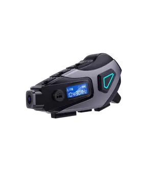Motosiklet Kask Bluetooth Kulaklık Uzun Pil Ömrü Kamera ve Sesli Komut Destekli