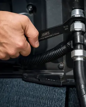 Evrensel Çok Amaçlı Anahtar 6 22 mm İnç ve Metrik Uyumlu Güçlü Tork Performansı