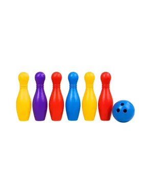 Renkli Bowling Seti Çocuk Aktivite Oyunu Motor Beceri Geliştirici