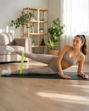 Spor Egzersiz Direnç Bandı Yoga Pilates ve Fitness Antrenman Lastiği