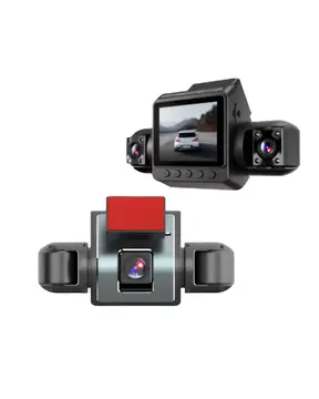 Araç İçi Güvenlik Kamerası 4 Lensli Full HD Kayıt Destekli Sistem